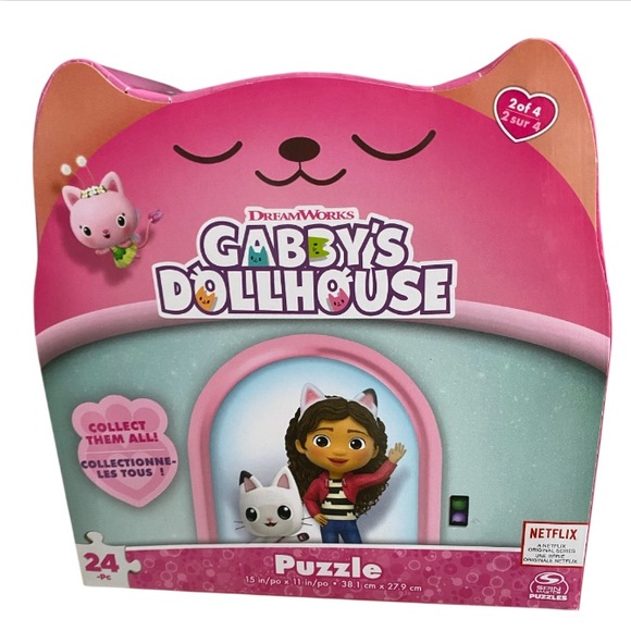 Dreamworks Gabby's Dollhouse Pink Puzzle Collection: Puzzle #2 NEW (Sealed) - Picture 1 of 5